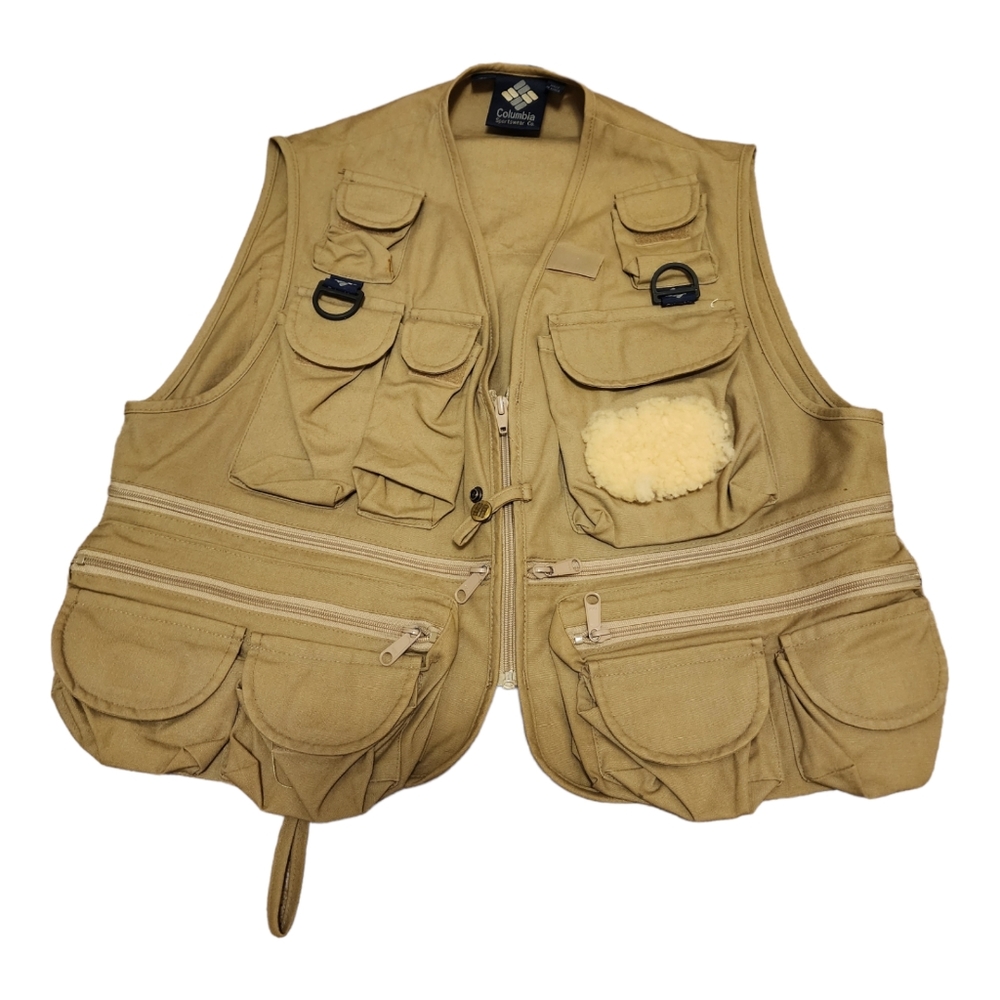 Vintage 90s Columbia Sportswear Utility vest